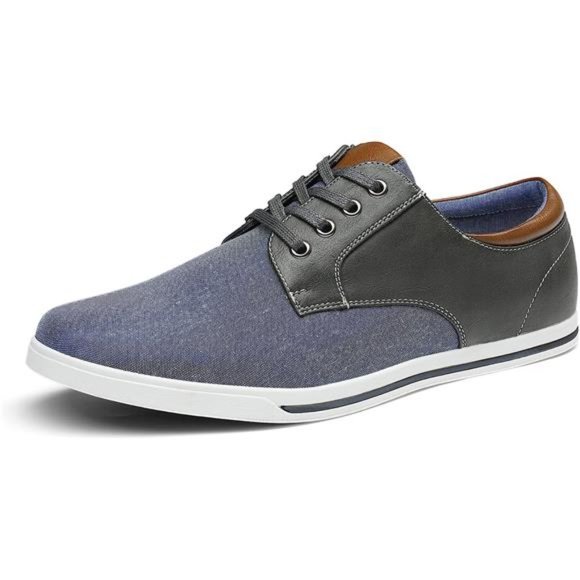 Bruno Marc | Shoes | Mens Rivera Oxfords Shoes Sneakers Grey  display picture 1